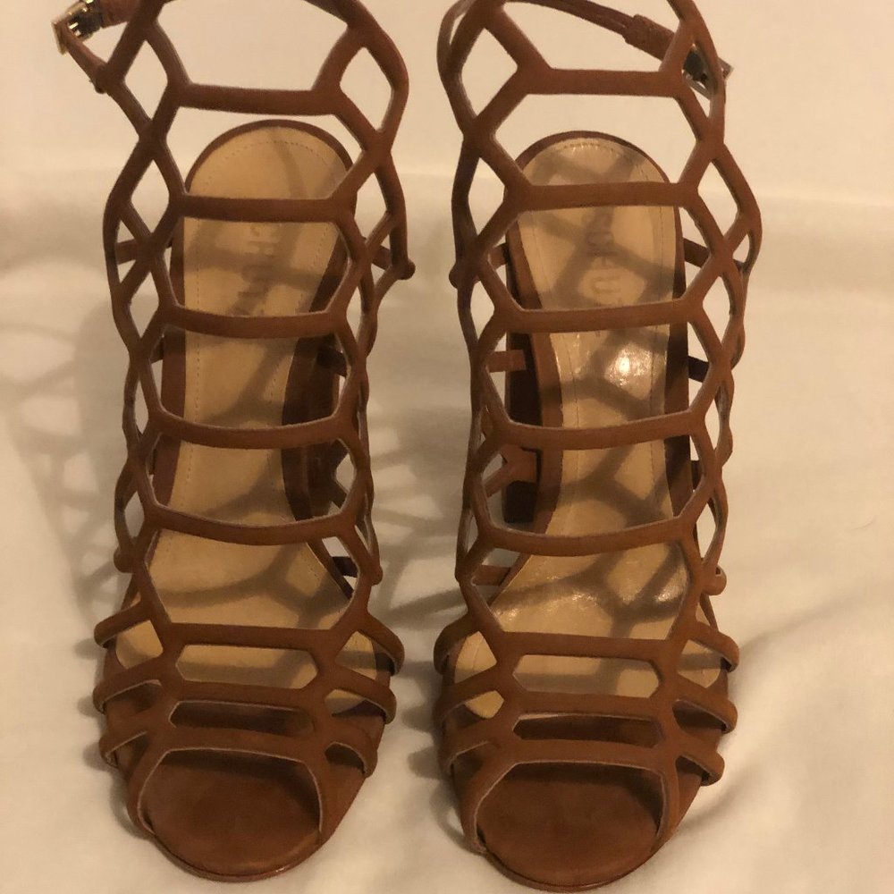 Super Cute Strappy Faux Suede Platforms